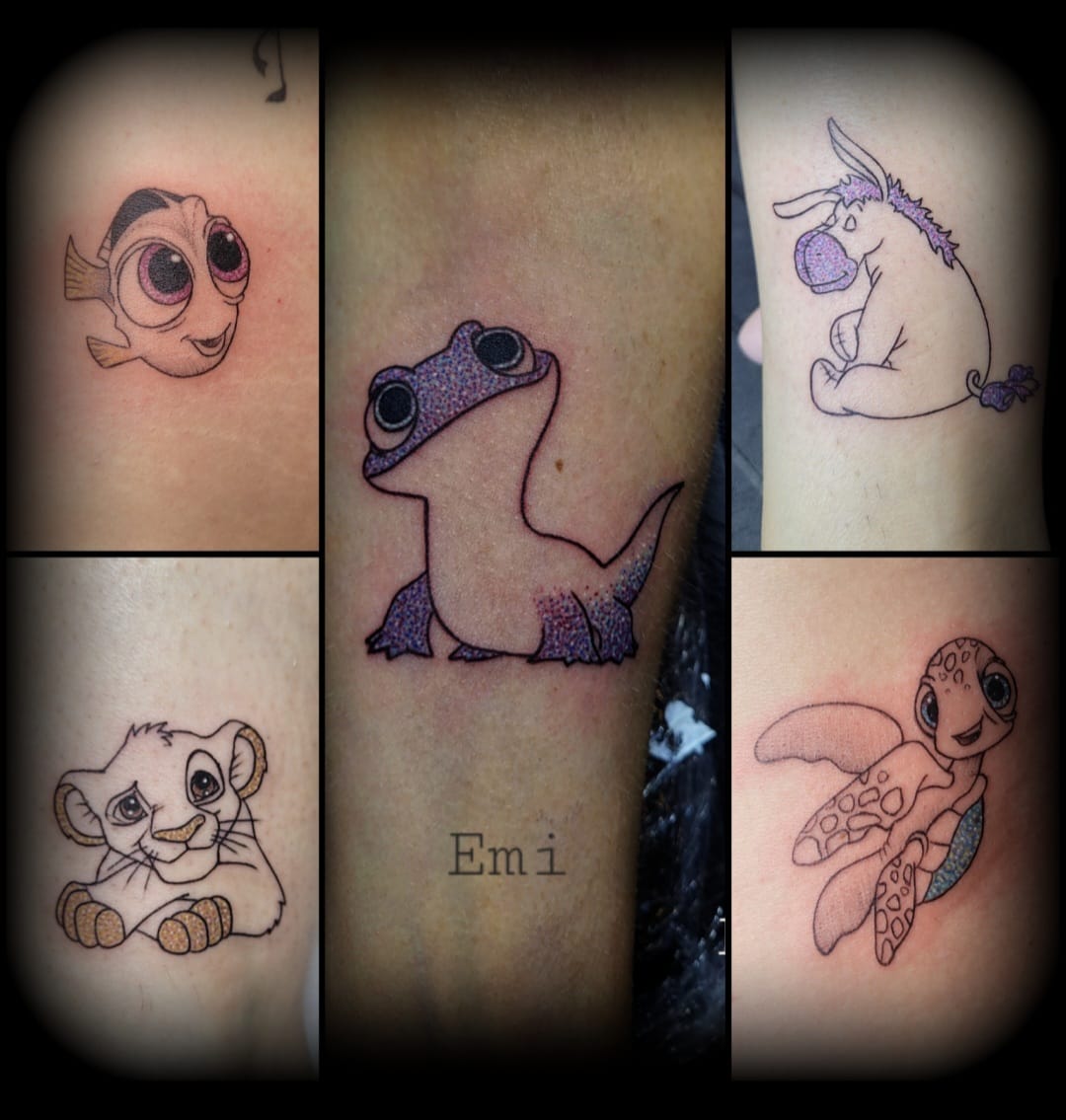 Galerie Tatouages Disney/Manga/Super Héros/