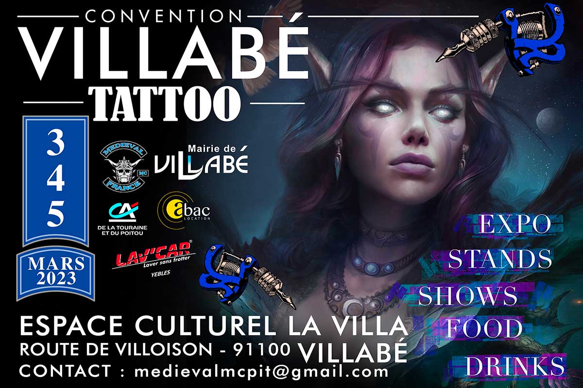 villabé tattoo convention 2023